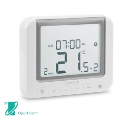 SALUS przewodowy, natynkowy, elektroniczny termostat RT520 z OpenTherm, tygodniowy