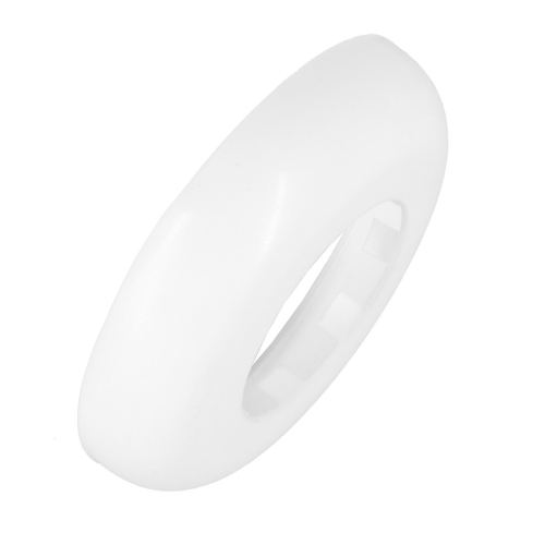 Rozetka pojedyncza biała fi 50