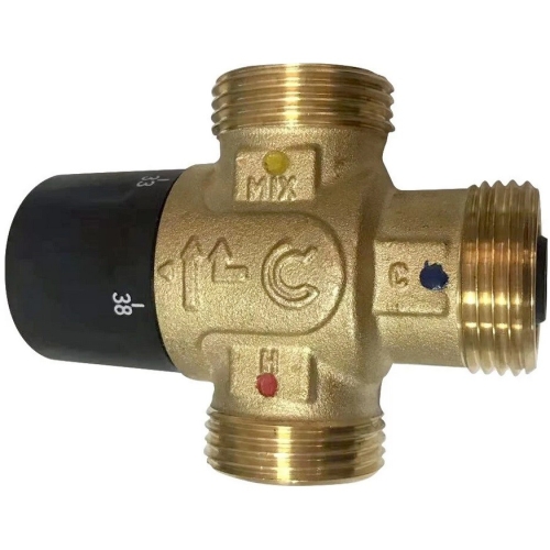 CALIDO Zawór termostatyczny mieszający trójdrogowy 3,2KVS 1" ( DN25 )