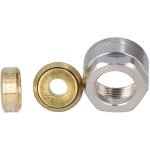 Złączka, euroconus Rura/Rozdzielacz 17x2 GW 3/4" ( DN20 ) PURMO