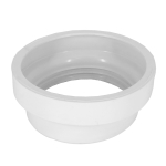 Złącze redukcyjne, redukcja gumowa FI110x100 BIAŁA GUMA DES