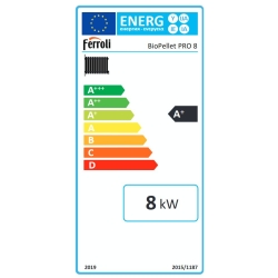 Kocioł, piec pelletowy, pellet, pelet 8 kW podajnik GÓRA FERROLI