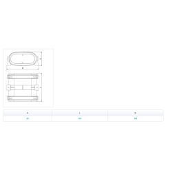 Łącznik kanałów do systemu plaskiego 52x117 mm VENTS