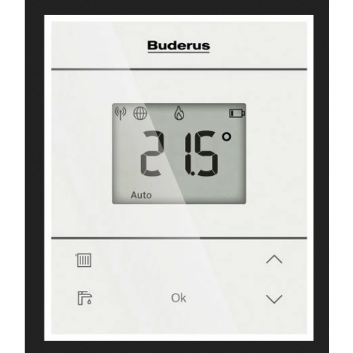 RC120 RF, pokojowy regulator zdalnego sterowania BUDERUS