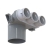 Skrzynka rozprężna 3x75/125 mm VENTS